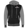Unisex Heavyweight Varsity Full-Zip Hooded Sweatshirt Thumbnail