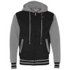 Unisex Heavyweight Varsity Full-Zip Hooded Sweatshirt Thumbnail